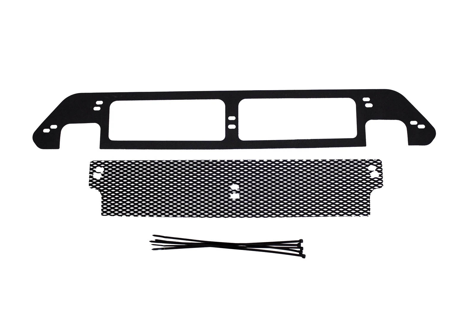 Защитная сетка решетки переднего бампера Nissan X-trail 2015-2018 в бампер тюнинг