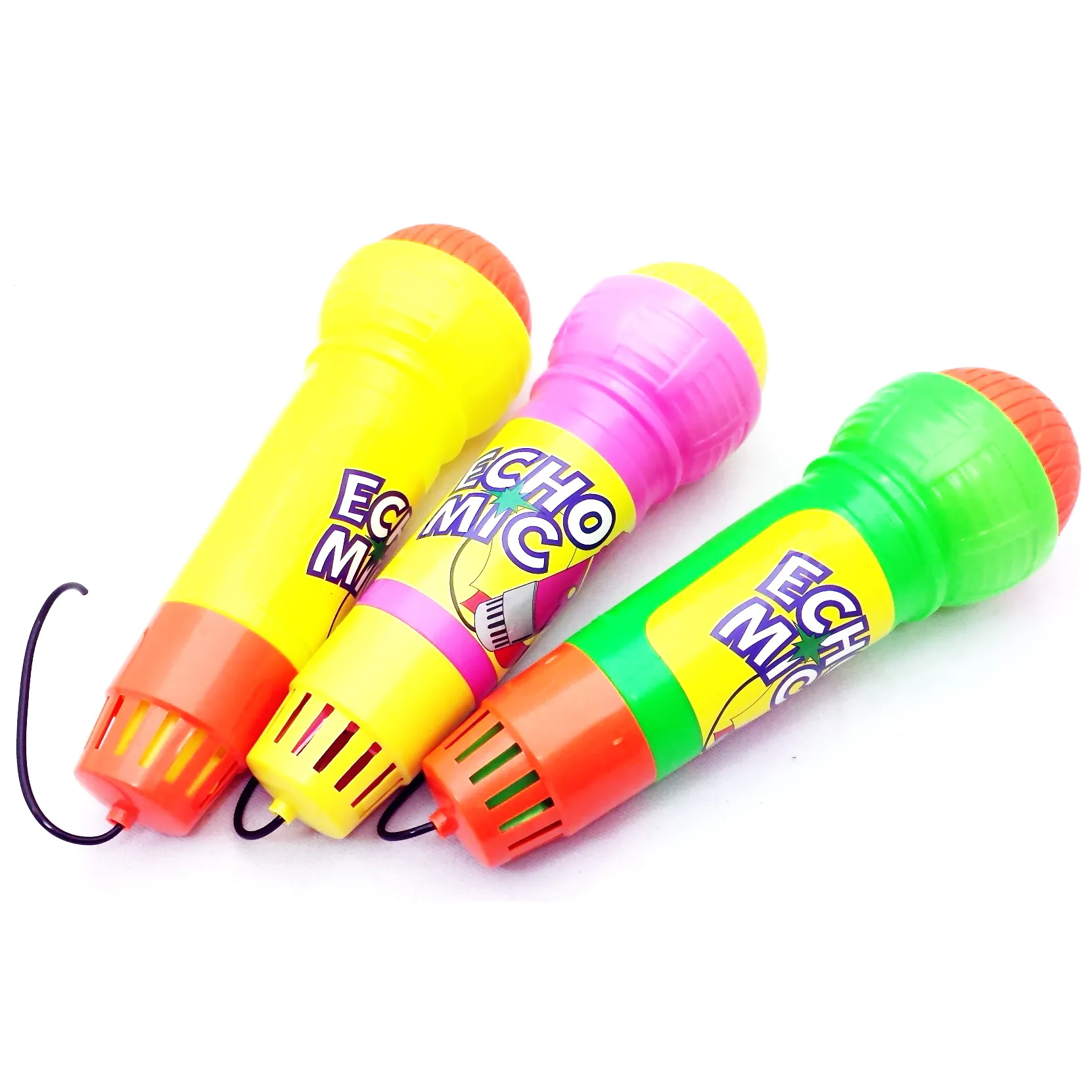 

Детский волшебный микрофон Echo Mic для малышей, погремушка для речи без аккумулятора, усилитель голоса, игрушка для детей, для вечевечерние