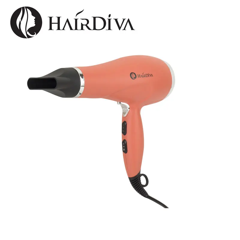 HairDiva Профессиональная 2000 Вт фен для волос Анион быстрая укладка гладкие и
