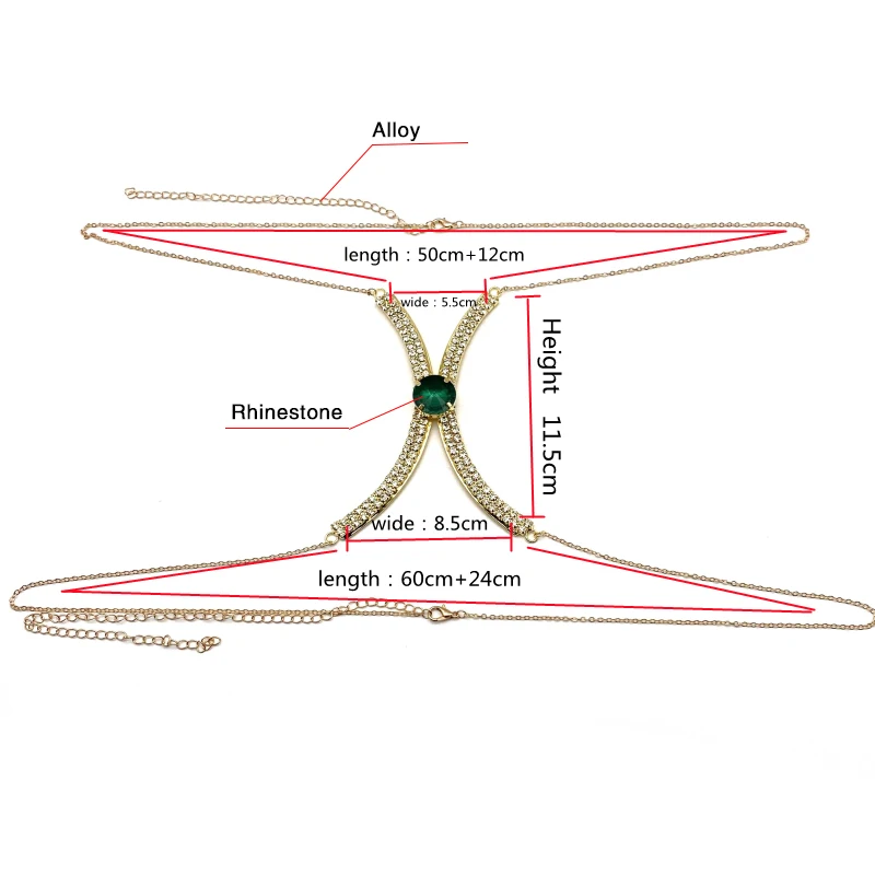цепь на тело лифчик сексуальный 2022 модная сексуальная цепочка грудь ожерелье для