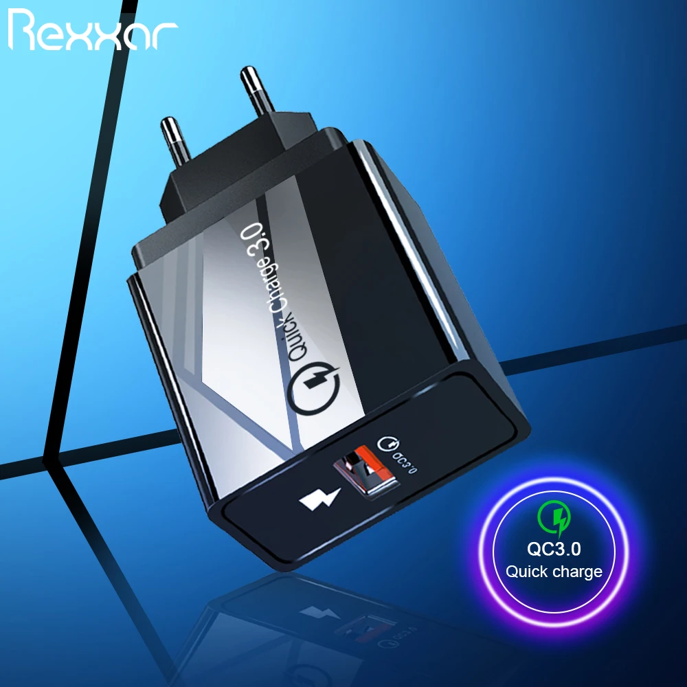 USB зарядное устройство Quick Charge 3 0 быстрая зарядка настенный адаптер для Samsung iphone