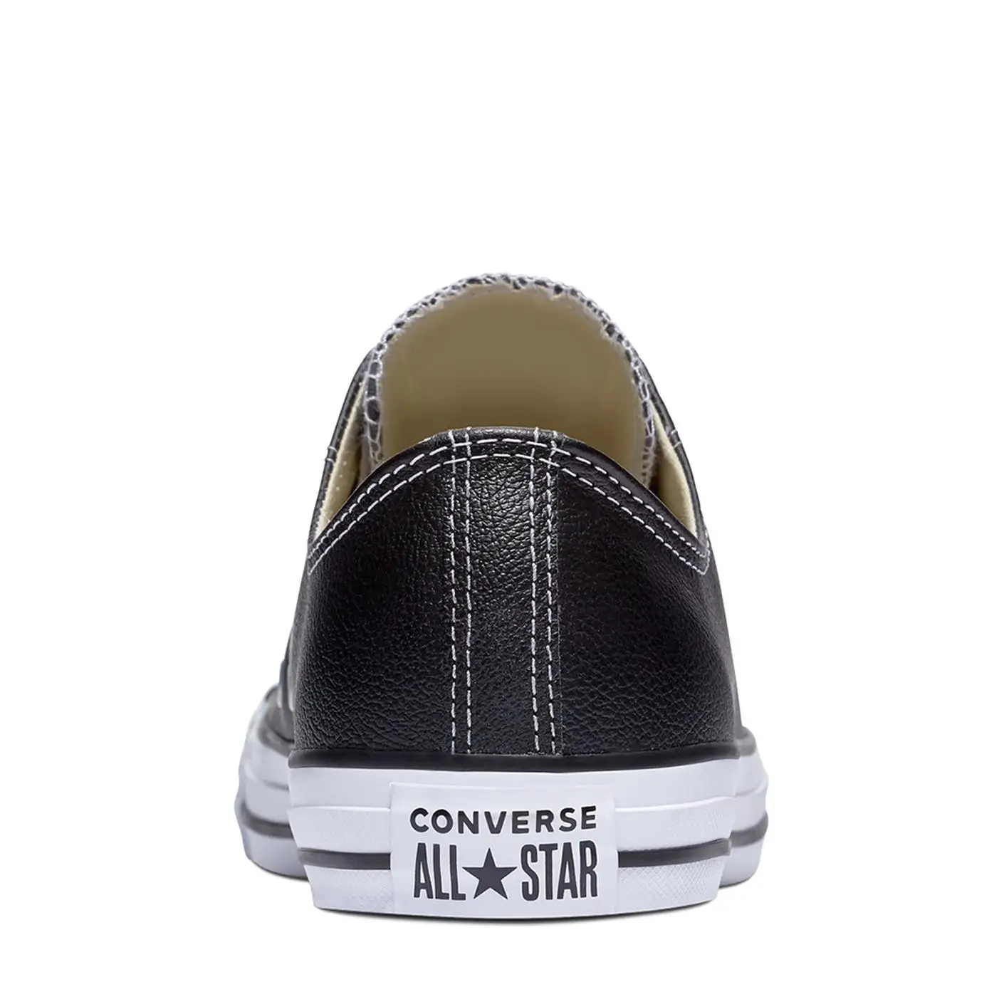 Оригинальные черные кожаные кроссовки Converse Chuck Taylor All Star унисекс 132174C - 001 | Спорт и