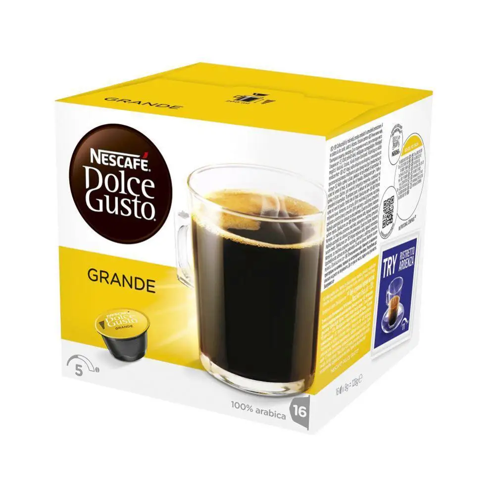 Нескафе Dolce Gusto Гранд 128г|Кофе в капсулах| |
