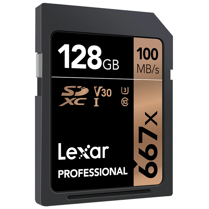Карта памяти Lexar 667xSD 256 ГБ 64 Гб 128 SDXC класс 10 tf карта C10 UHS-I 100 МБ/с./с флеш-карта для Full