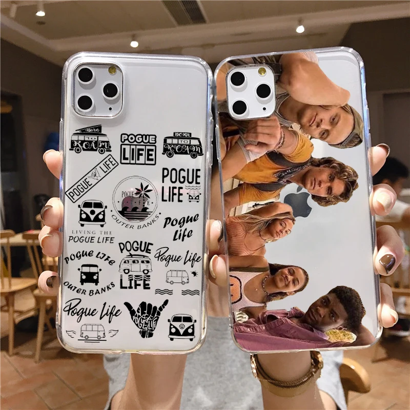 Внешние банки-жизнь Pogue Life мягкий чехол для телефона Iphone 12 7 8 6s Plus X XS XR XSM 11 11Pro