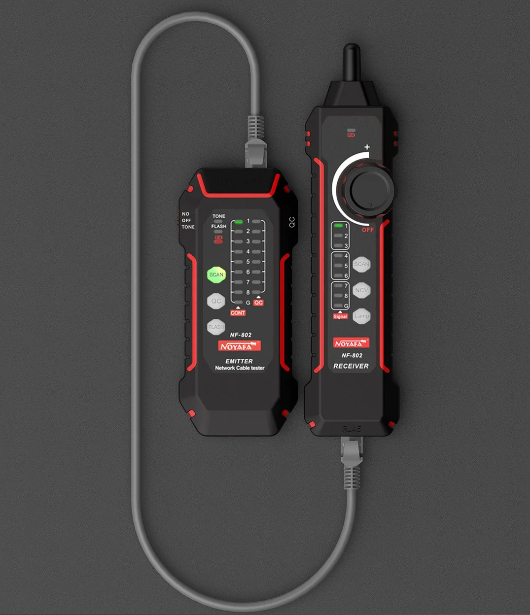 Noyafa NF-802 Высокое качество RJ11 RJ45 Cat5 Cat6 трекер телефонных проводов трассировщик