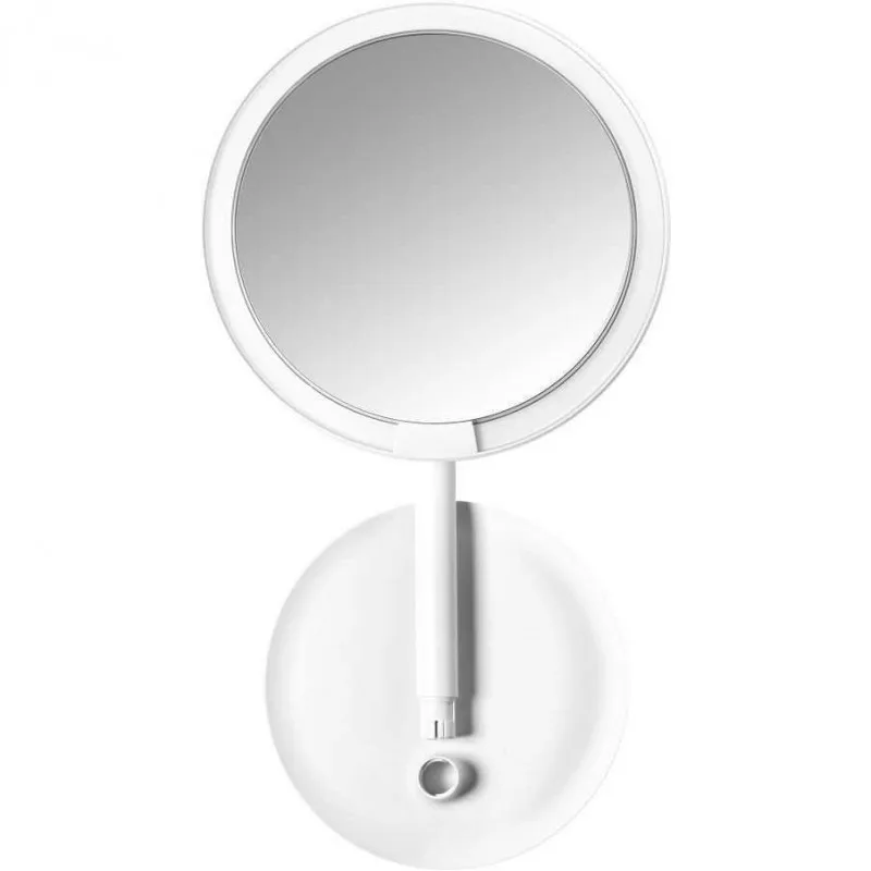 Mirror with light Cosmetic mirror Table Makeup sets flexible backlight folding xiaomi magnifying | Красота и здоровье