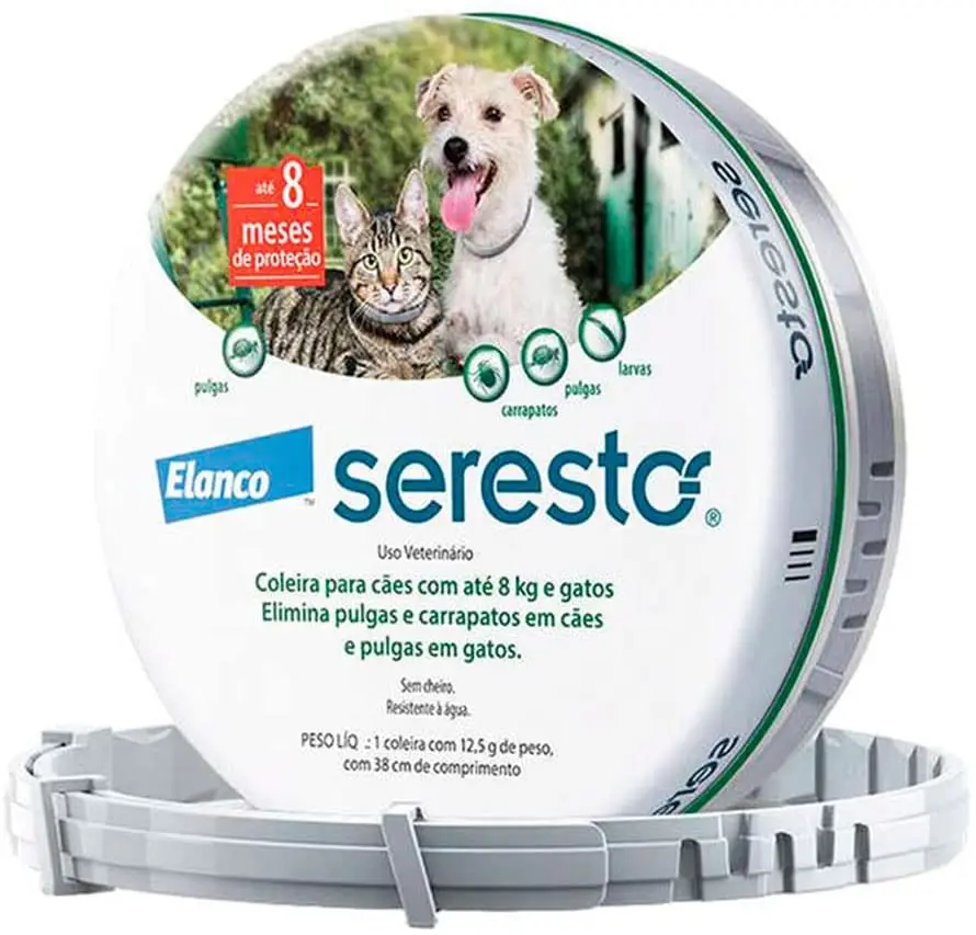 

Coleira PET Anti Carrapatos e Pulgas