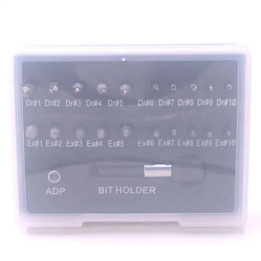 Высокое качество 22 шт./компл. высокоскоростное стальное сломанное устройство для