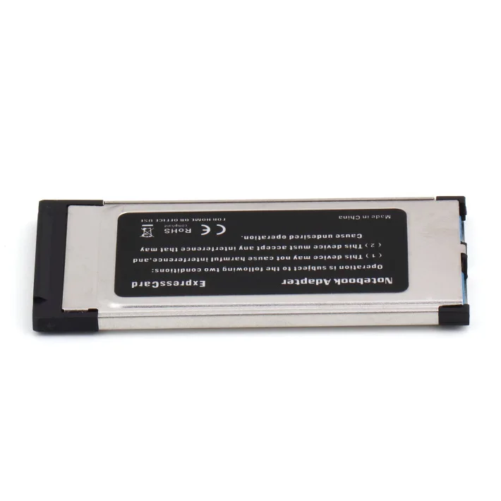 ExpressCard 34 мм 2 порта USB 3 0 5 Гбит/с адаптер Экспресс карты ноутбук NEC|usb 3.0 expresscard