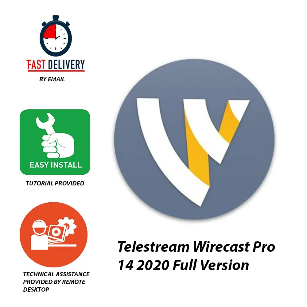 

Telestream Wirecast Pro 14 Lifetime Licence