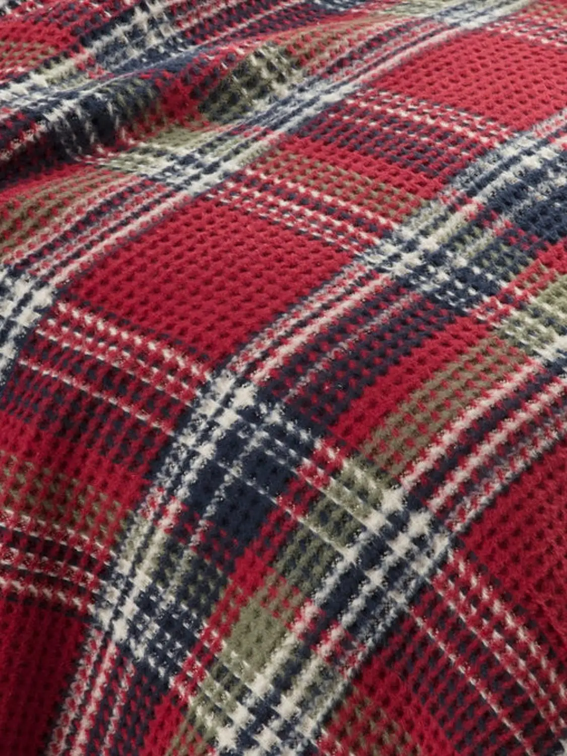 Новый сезон однослойное хлопковое и акриловое одеяло в клетку мадам Коко зеленое