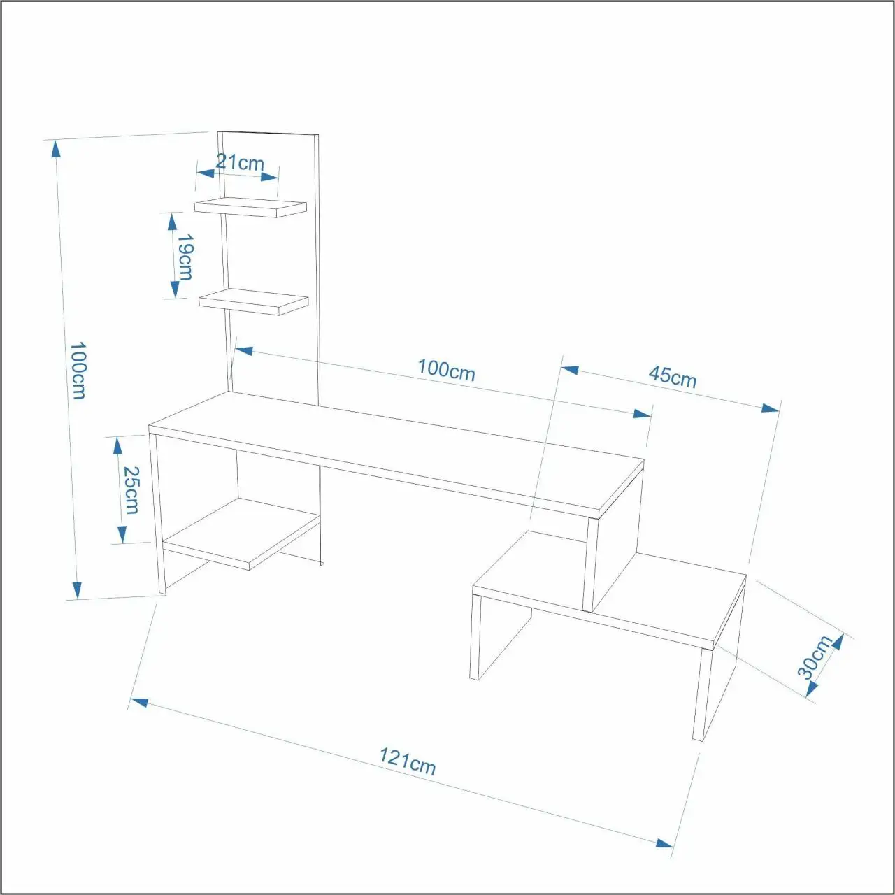 

Home Furniture Tv Furniture Living Room Furniture TV Table TV Cabinet Sara Tv Stand Anthracite
