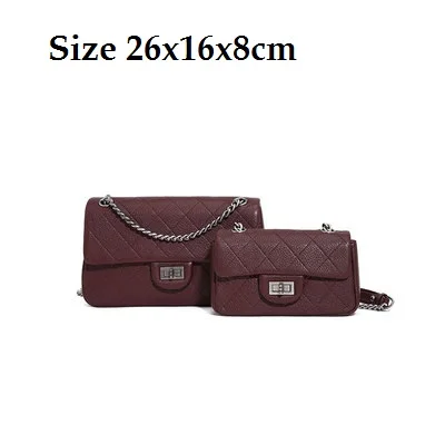 Классическая женская модная Лоскутная сумка из натуральной кожи с бриллиантовой