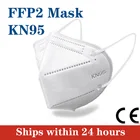 1-100 шт. FFP2 маска, одобренная CE, защитная маска, 5-слойный респиратор с фильтром 95%, ffp2mask, одноразовые маски для лица, рта mascarillas