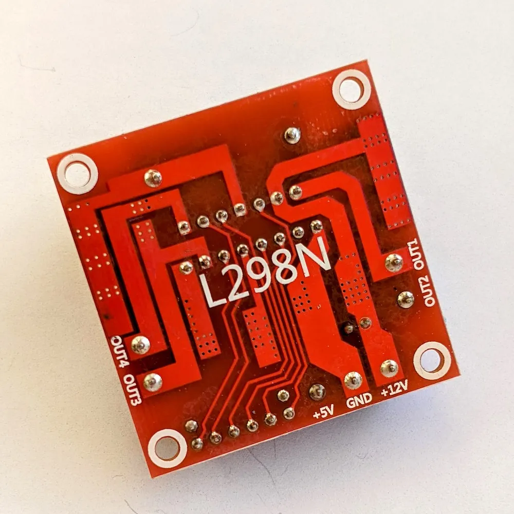 Модуль платы контроллера шагового двигателя L298N для Arduino шаговый двигатель умный