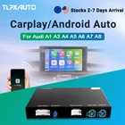 Беспроводной Carplay MMI Android Автоматическая интерфейсная коробка для AUDI A1 A3 A4 A5 A6 A7 A8 S4 S5 оригинальный экран Поддержка камеры