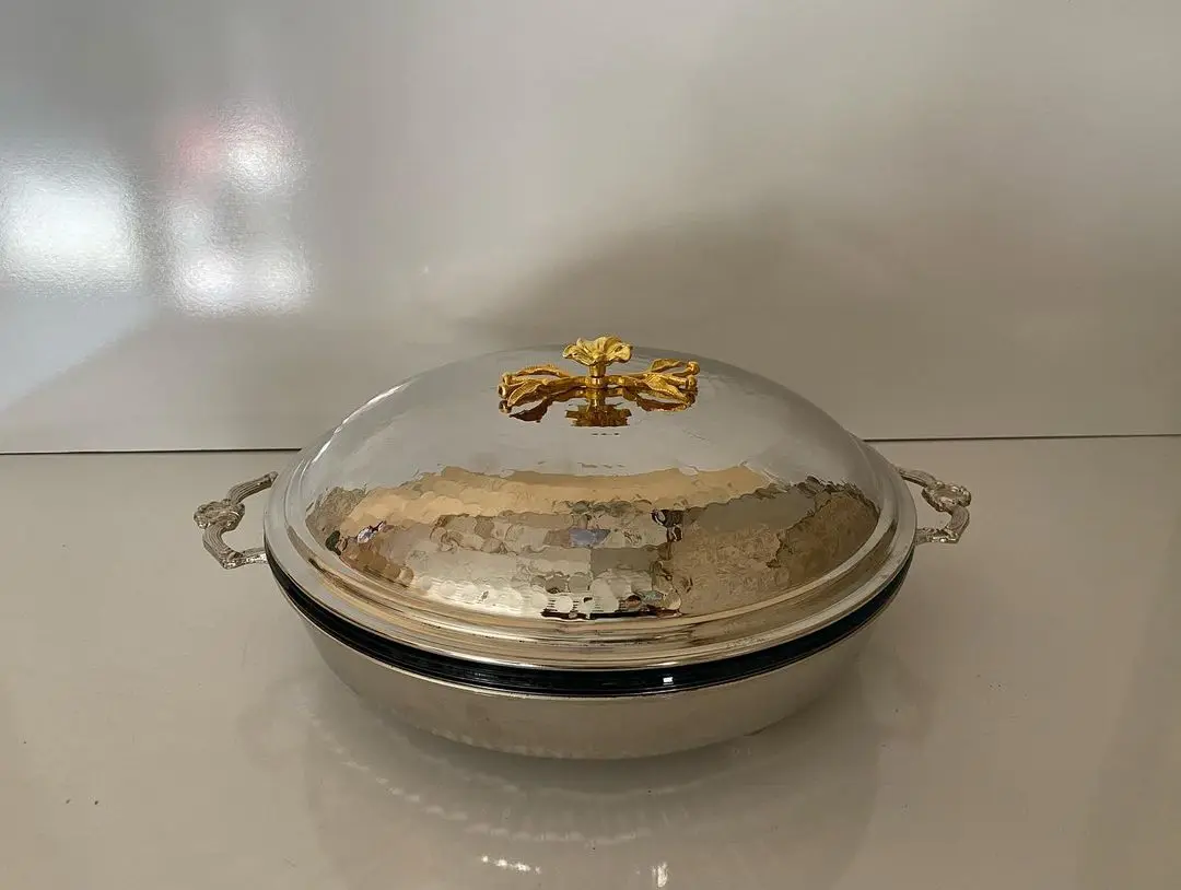 ALFIQ Чистая медь ручной работы жаростойкая кухонная посуда для морепродуктов