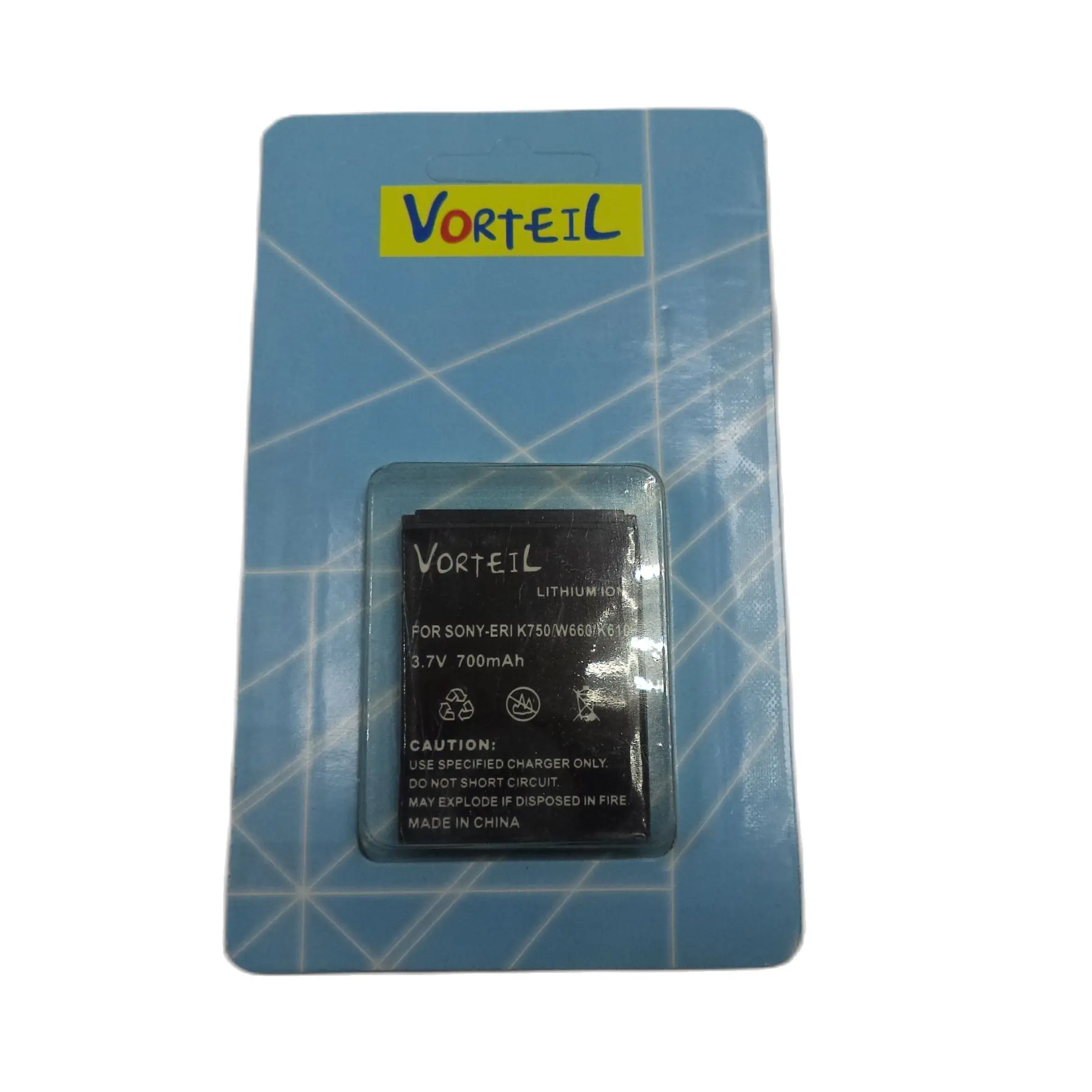 Аккумулятор Vorteil BST37 BST-37 для Sony Ericsson K750/ D750i W800i W810i K600 K610i K200i K220i | Мобильные телефоны