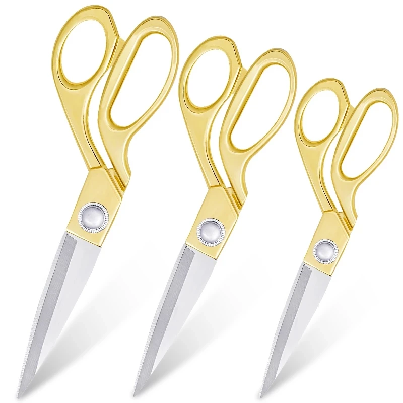 

KAOBUY Professional Tailor Scissors Cutting Scissors Vintage Stainless Steel Fabric Leather Cutter Craft Scissors For Sewing
