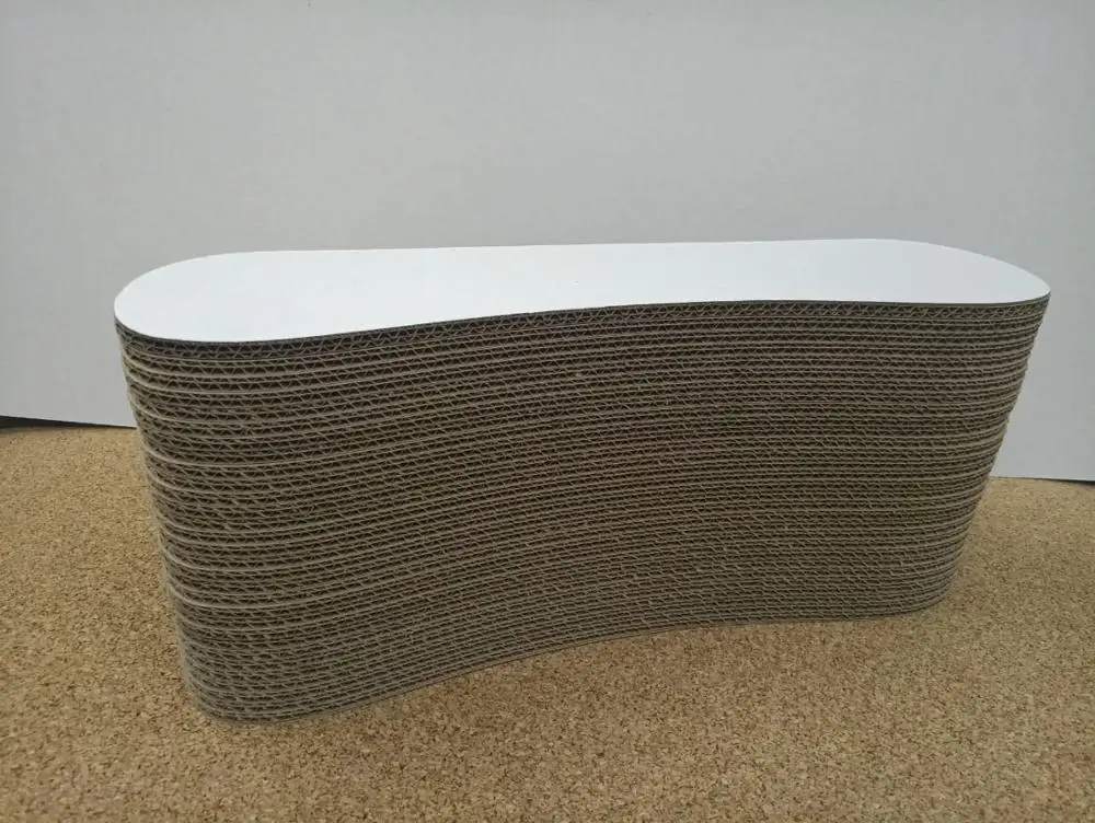 Когтеточка когтедралка лежанка картонная для кошки кота котенка большая 48х21х11