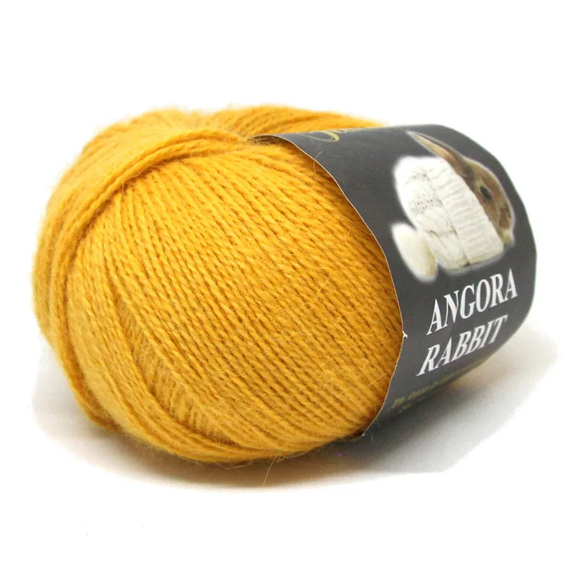 Пряжа пух кролика Felicita Angora Rabbit (Феличита Ангора Рэббит) 70%ангора 30%нейлон 25гр 187м 1