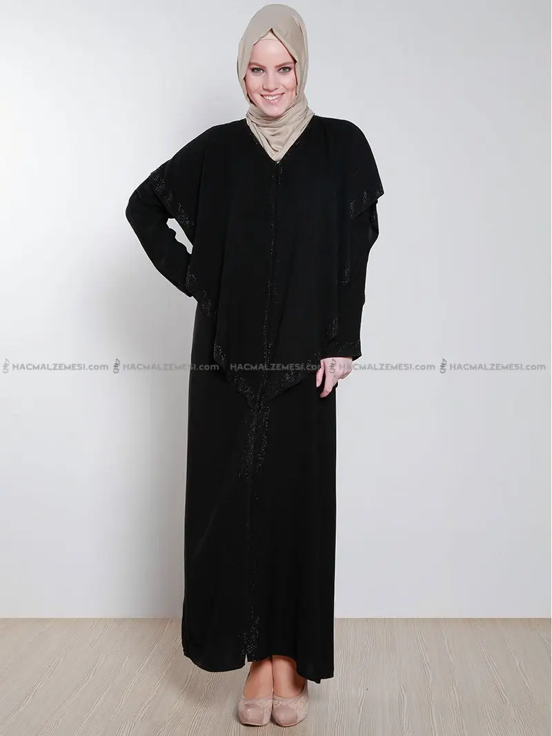 Muslim Fashion Muslim Abaya With Cape Madina Silky Soft Ladies Stony Turkey Luxury Ferace Arab Turkey High Quality Elegant Women