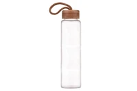 glass water bamboo bottle milk bpa free 500 800 ml protein shaker outdoor travel portable drinkware wood my drink bottle