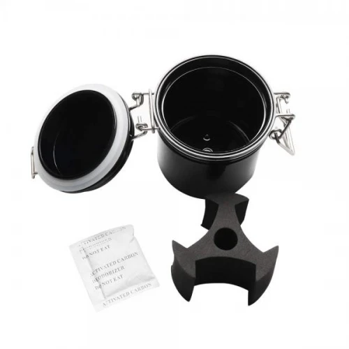 Новинка коробка для хранения клея ресниц с активированным углем сумка