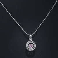 south korea summer fashion classic light luxury high quality jumping zircon falling chain gift banquet women jewelry necklace