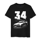 Мужская футболка хлопок R34 DRIFT