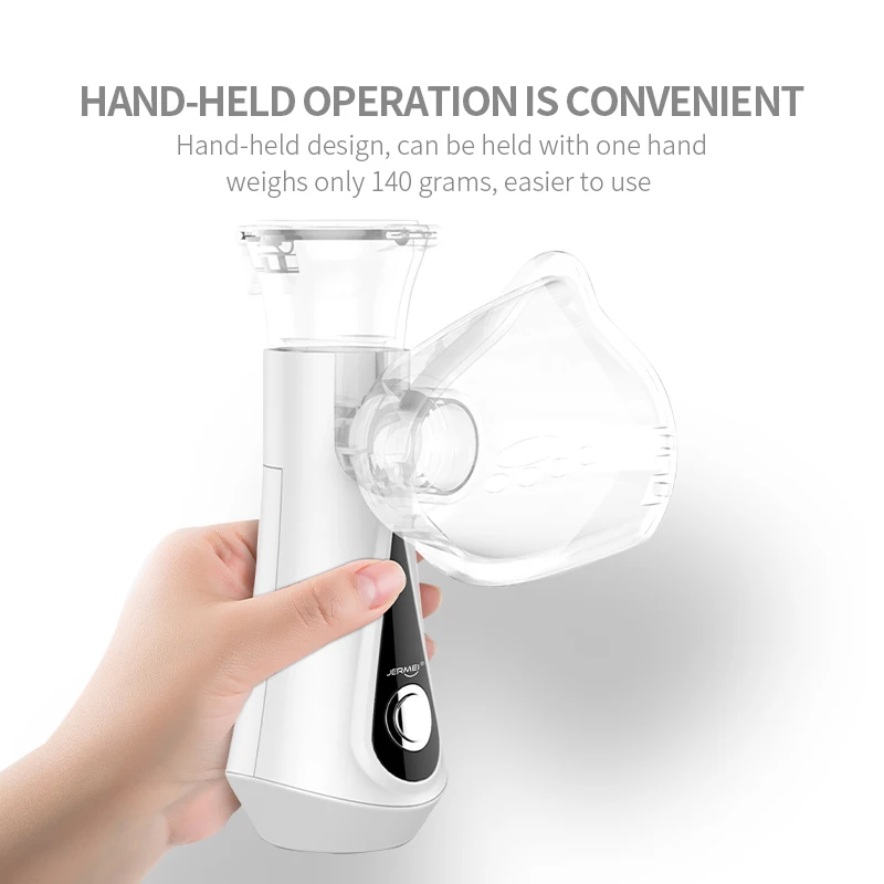 

Handheld Atomizer Household Small Portable Ultrasonic Spray Atomizer Air Compressor Nebulizer Inhaler