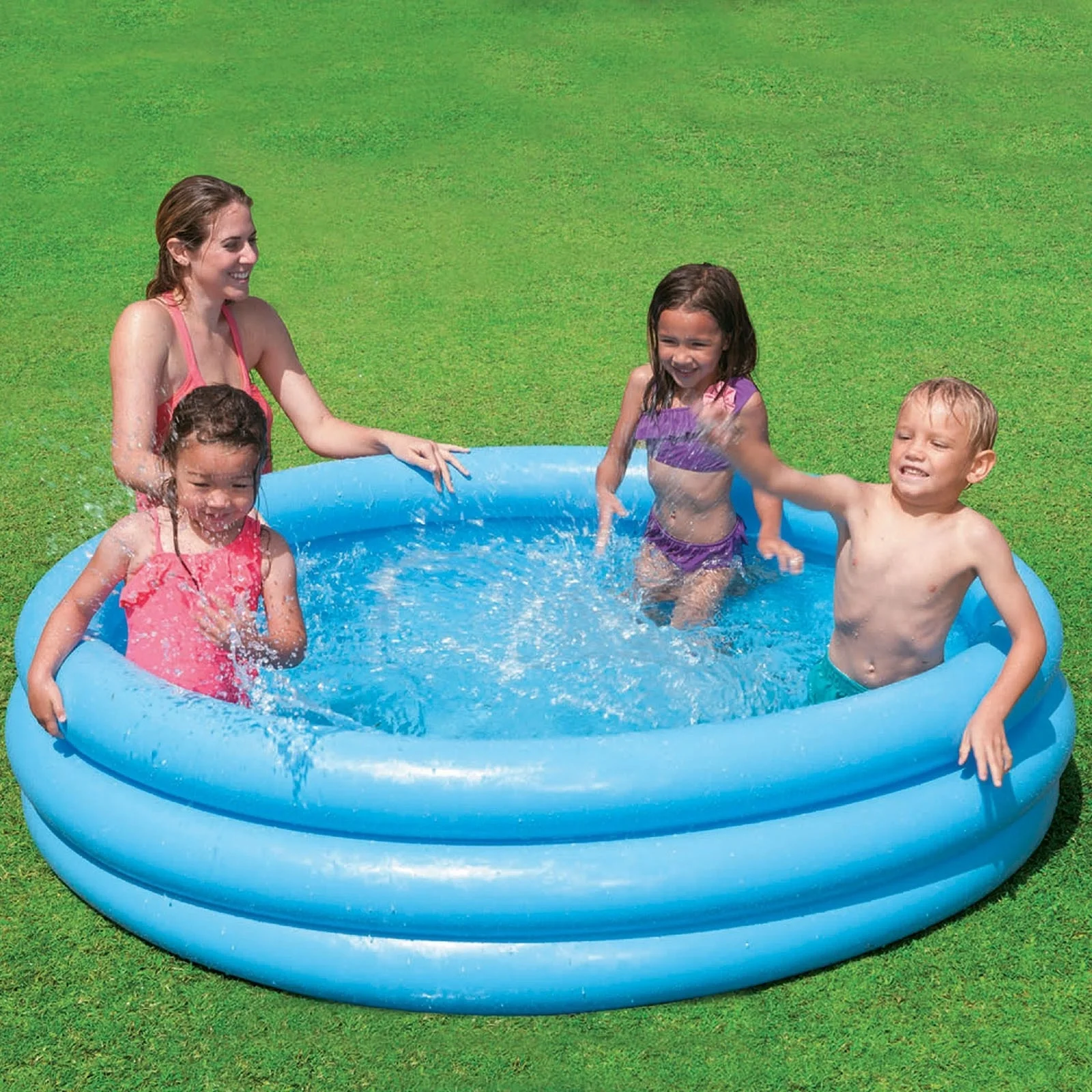 

Kristal Blue Children's Pool Pool 168x38 cm