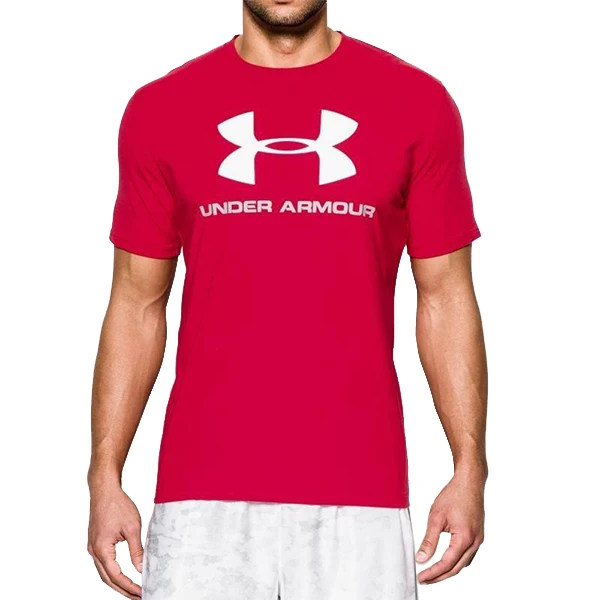 Мужская футболка с короткими рукавами Under Armour 1257615 600 красный (размер l)|Футболки