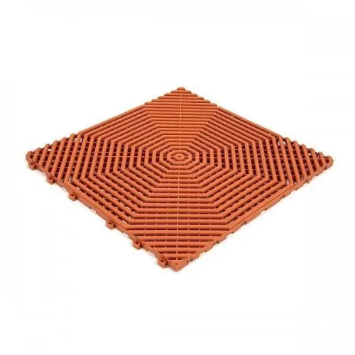 Плитка для садовых дорожек Helex 40х40х1 8 (6 шт) терракотовая |