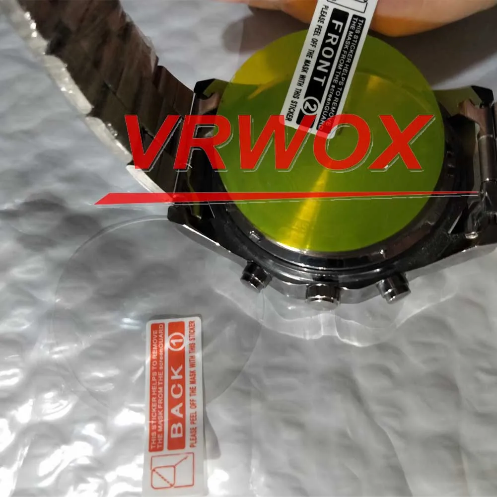 3 шт. [защитное покрытие для задней крышки часов] Защитная круглая мягкая