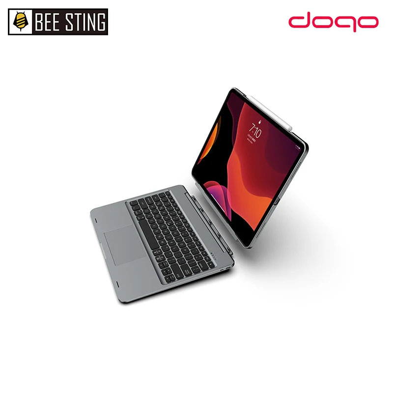 Для Apple iPad Pro11 Air4 5 2022/21 20/19/18 DOQO Волшебная клавиатура съемный трекпад подсветка