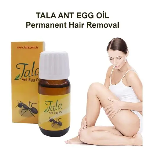 

Tala ant oil permanent hair removal epilation natural organic reduction Eradicate women men beauty sexy original 20ml