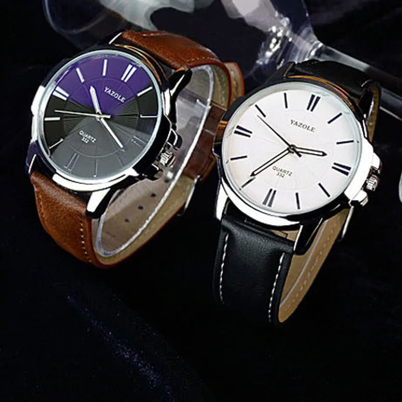 WJ-8103 Wal-Joy reloj hombre 2019 новые модные мужские часы ведущей марки кожаные кварцевые