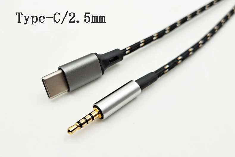 

USBC TYPEC Audio Cable For SENNHEISER PXC 310 PX210 PXC360 BT PX360 MB 660UC HD500 HD570 HD590 EH2200 EH2270