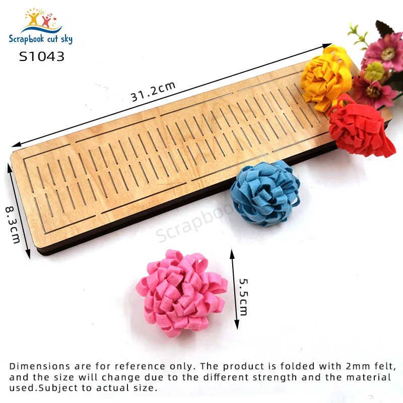 

Rollable Flower HN103 Muyu Wooden Mold Scrapbook Dies Suitable For Market General Machines