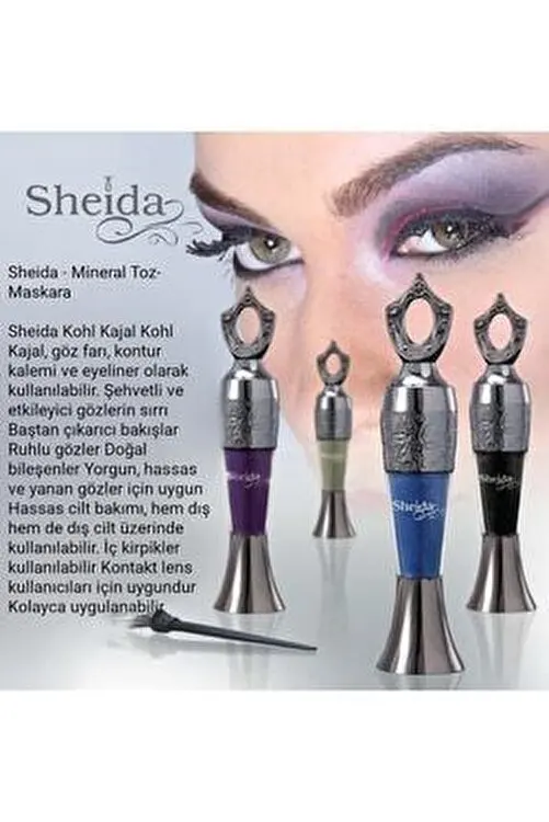 Подводка для глаз Sheida Kohl подводка аутентичный черный карандаш Surma Sada