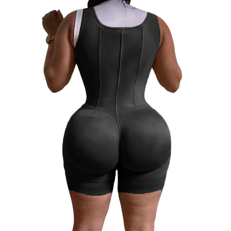 Women's Shapewear Postpartum Girdles Butt Lifter Open Bust Bodysuit Adjustable Hook and Eye Tummy Control Bbl Skims Corsets XS