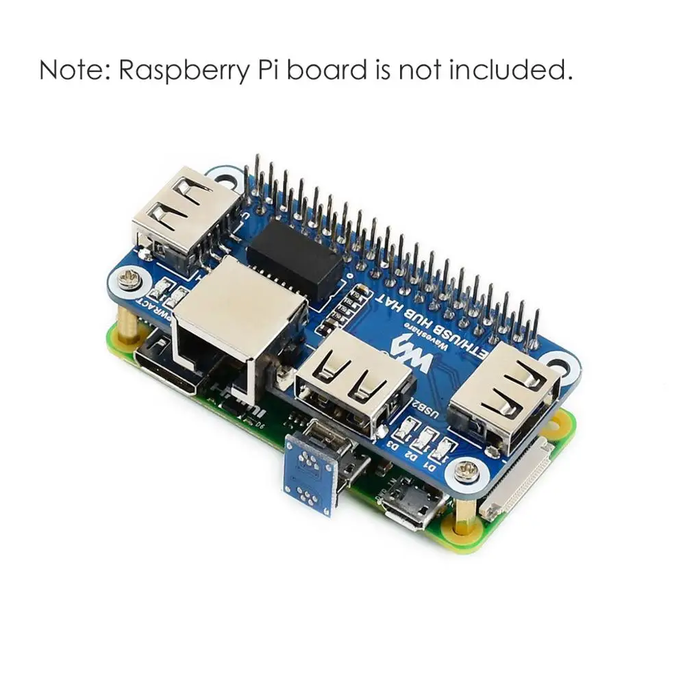 Модуль usb-хаб Ethernet RJ45 плата расширения HAT Shield + стартовый комплект кабеля для Raspberry