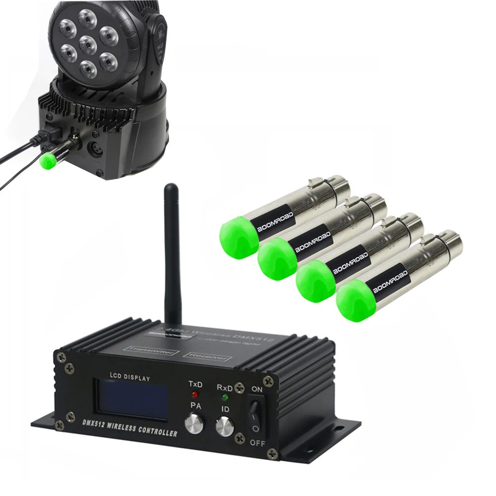 Беспроводной контроллер DMX512 с ЖК дисплеем приемник XLR передатчик управление DMX
