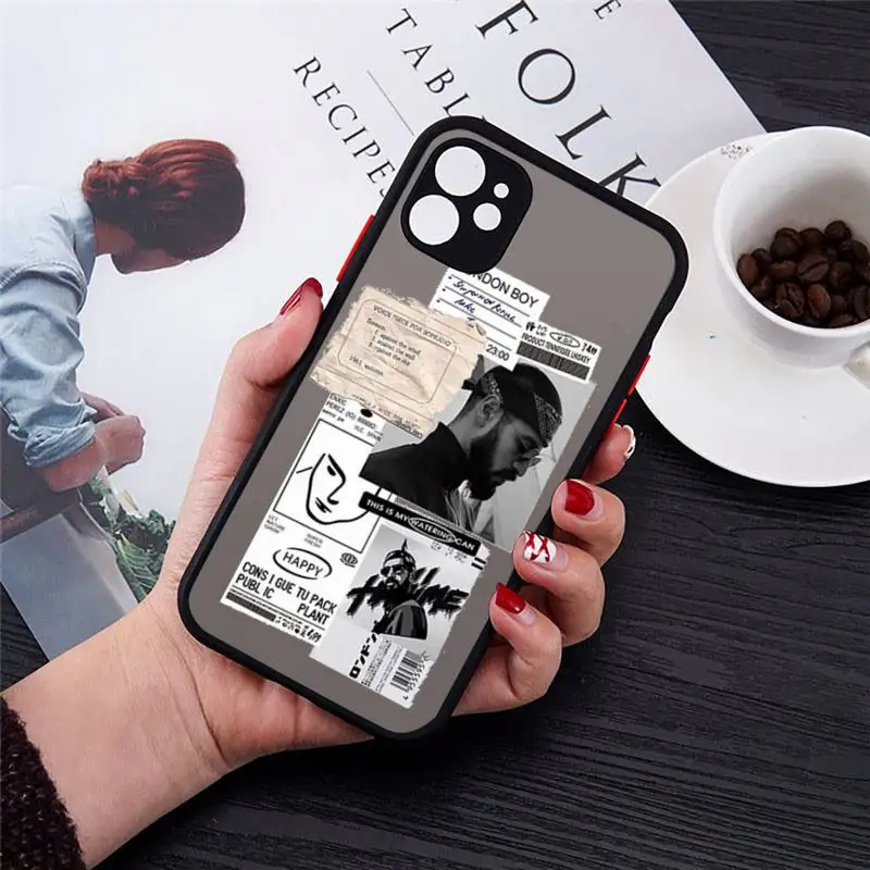 miyagi andy panda accessories phone case matte transparent for iphone 11 12 13 7 8 plus mini x xs xr pro max cover free global shipping
