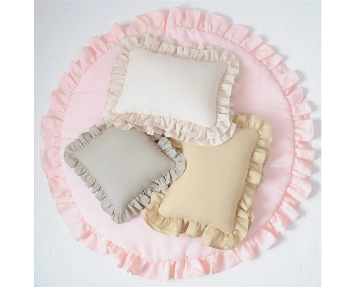 

Jaju Baby Handmade, Light Pink Color Play Carpet / Play Mat