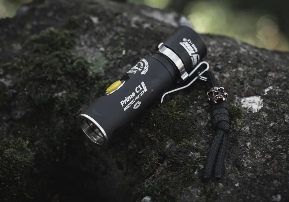 Светодиодный Фонарь Armytek Prime C2 XP-L 1050 LED Lumens + Магнитная зарядка 18350 Li-Ion аккумулятор