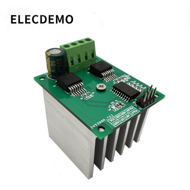 Плата привода двигателя высокой мощности BTS7960 модуль смарт автомобиль мотор