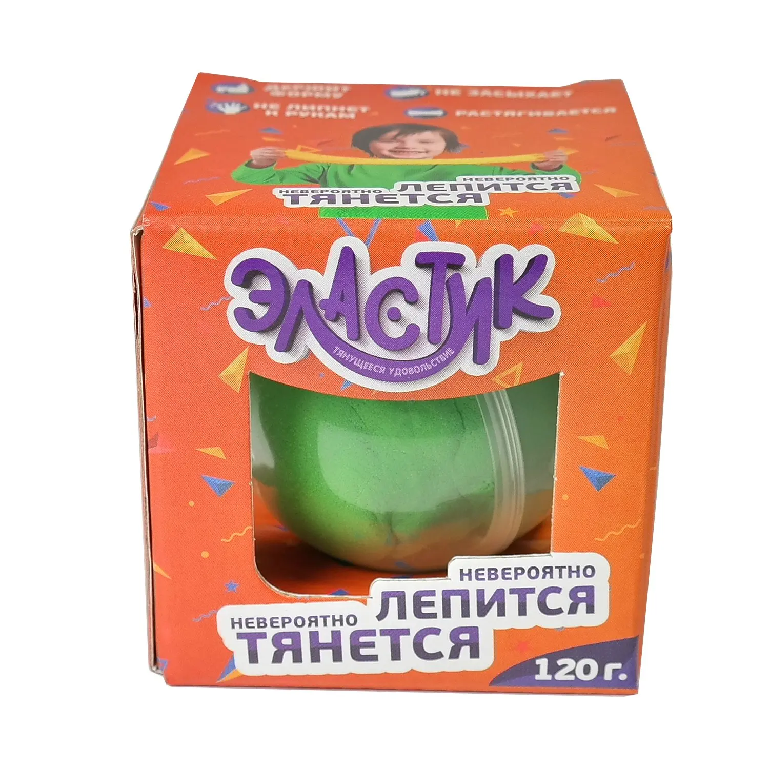 Mass for modeling elastic 140g green | Игрушки и хобби
